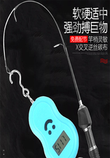 Ice удочкой 冰钓竿大导眼冰钓杆套装超短竿实心冰钓鱼竿冬钓竿软稍扁冬钓鱼竿