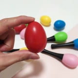 Детская качалка для новорожденных, погремушка, ударные инструменты, маракас, красная игрушка для тренировок, можно грызть, раннее развитие