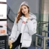 Chống mùa Hàn Quốc phiên bản 2018 mùa đông mới xuống bông độn bánh mì quần áo phụ nữ đoạn ngắn fluffy bông áo khoác bông áo khoác dày áo Bông