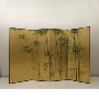 vách ngăn bằng gỗ Phong 
            cách Nhật Bản tối giản theo phong cách tối giản vẽ tay bình phong tre vàng bức tranh nghệ thuật xếp vách ngăn di động phòng khách thành bình phong gấp gia đình lam gỗ cầu thang