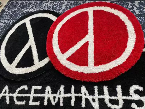 Бренд Tide Peceminusone, Quan Zhilong, тот же PMO Anti -War Carpet ins net net red decorative -resperation