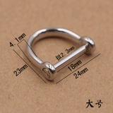 Защитный металлический брелок из нержавеющей стали, защитная застежка