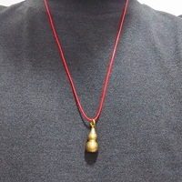 Маленькая тыква + веревка для ожерелья (купите одну, получите одну бесплатно, 2 штуки отправлены)