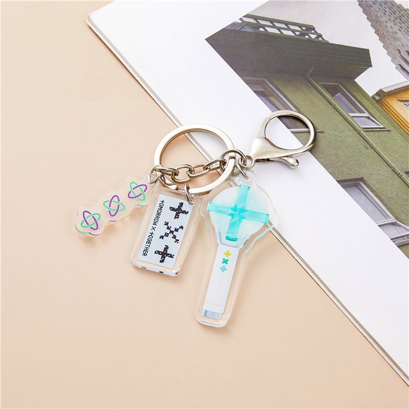 TxtNCTitzytxtaespaenhypen ( G ) I-DLE Three piece set Same Key buckle Pendant periphery