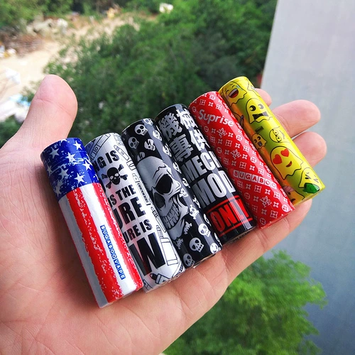 21700 г 20700 литий -батарея кожаная термическая пленка пленка ПВХ мультфильм супергерой лития лития батарея