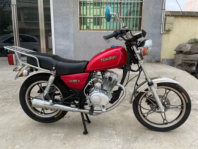 Suzuki GN125 Маленький принц Б/у мотоцикл Топливо ретро мужской шаг-помощник локомотив оригинал подлинный