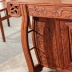 Bàn trà gỗ gụ nhím bàn trà gỗ đàn hương đỏ kết hợp bàn trà gỗ cẩm lai kiểu Trung Quốc mới bằng gỗ nguyên khối văn phòng bàn cà phê kung fu bàn trà