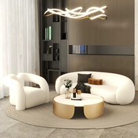 Стул овец + сиденье из трех человек + чайный стол