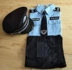 Quần áo trẻ em trẻ em cảnh sát nhỏ quần áo bé trai và bé gái sân khấu biểu diễn quần áo mẫu giáo cảnh sát giao thông nhỏ đồng phục phù hợp với ...