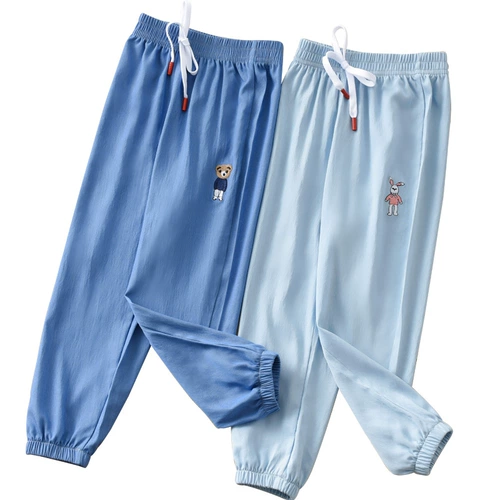 Детское средство от комаров, тонкие штаны, джинсы, подходит для подростков, свободный крой