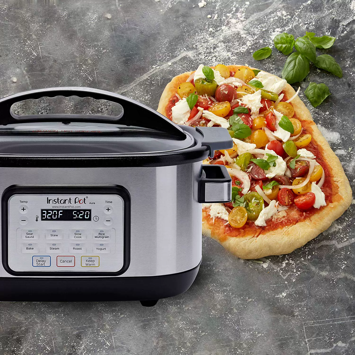 Американская покупка Instant Pot Aura Мультиварка медленноварка 10-в-1 Медленное тушение pot