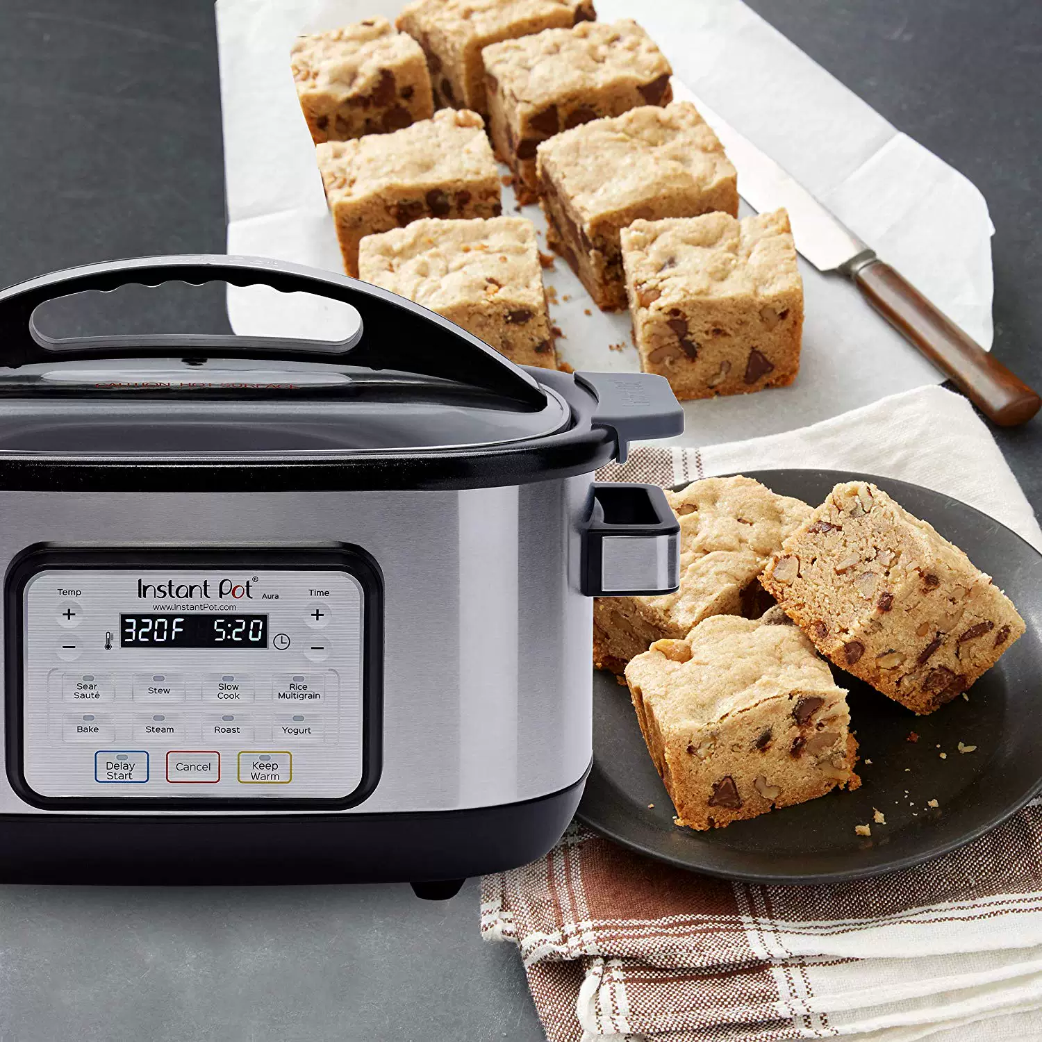 Американская покупка Instant Pot Aura Мультиварка медленноварка 10-в-1 Медленное тушение pot