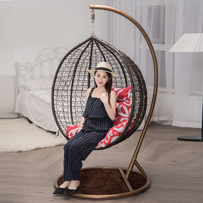 双人鸟巢吊篮藤椅成人网红悬空摇篮椅室内秋千掉椅懒单人阳台躺椅