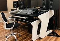 Архив таблица музыка Workbench Recordings создает Midi клавишную аудио -стол Электрическая стальная записи комната в прямом эфире