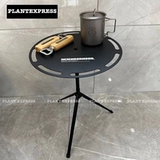NBHD Outdoor Blankized Portable Camping Field Camp Table может отрегулировать высокий уровень круглых алюминиевых сплавов