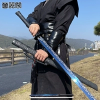 Город Longquan, Tang Hengdao Вышивка весенний меч интегрированный меч, меч, высокая марганцевая сталь, оборонительное холодное оружие неизвестно