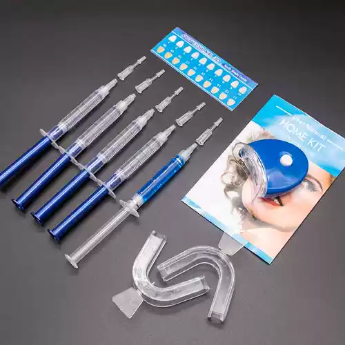 Kit de clareamento dental, branqueador dental com 44% de car