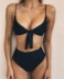 2018 áo tắm liền mảnh gợi cảm của châu Âu và Mỹ với áo tắm liền thân có bikini. đồ bơi cho người béo bụng Bikinis