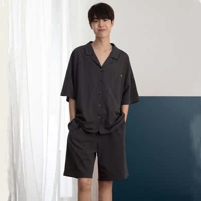 南极人短袖短裤睡衣女夏季薄款纯棉两件套装夏天家居服2021年新款