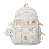 Ранец, брендовая сумка через плечо, милый рюкзак со сниженной нагрузкой, в корейском стиле, подходит для подростков, подходит для студента, для средней школы