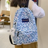 Розовый рюкзак, сумка через плечо, ранец, для средней школы