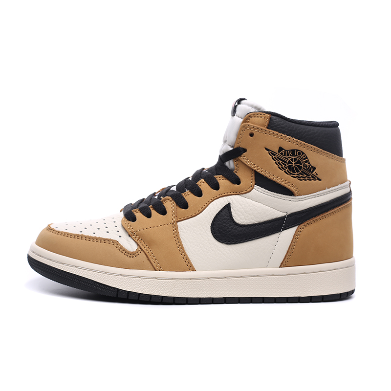 Aj1 RookieAirJordan AJ1 Gao Bang quality goods Nike Men's Shoes Wash blue Soot Obsidian Joe Women's Shoes Mint Green