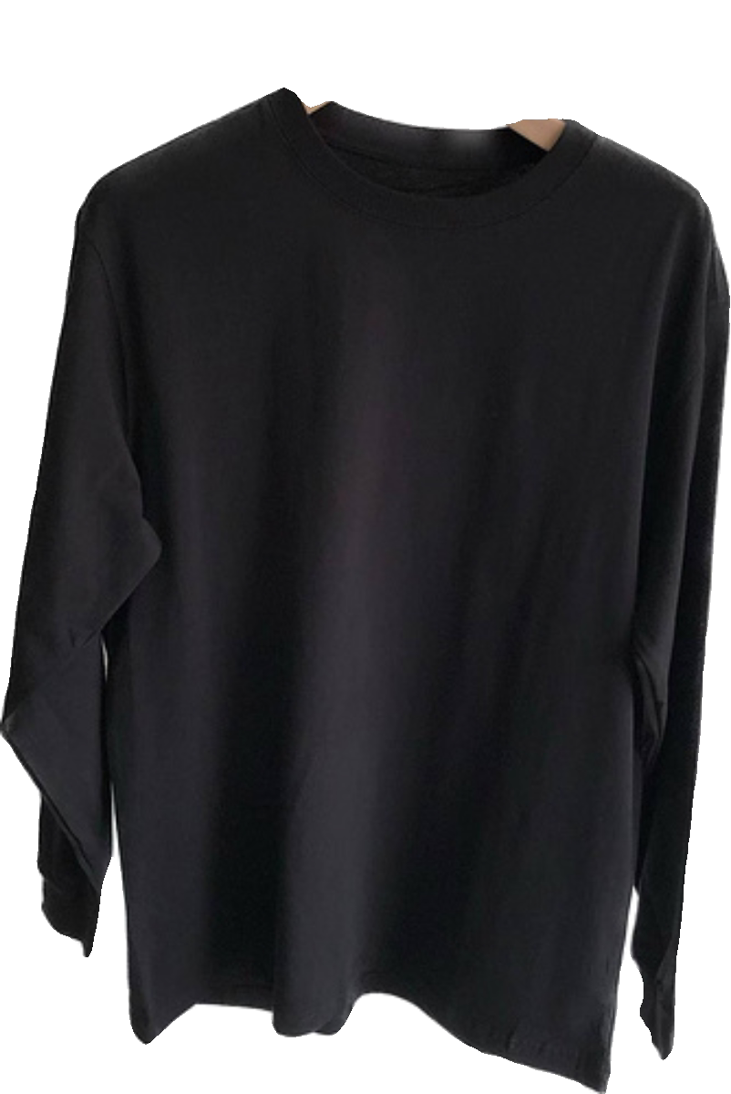 Left round black zippered hooded jacket 8102973
