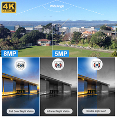 Покачивая таблицы 8mp 4k ip camera