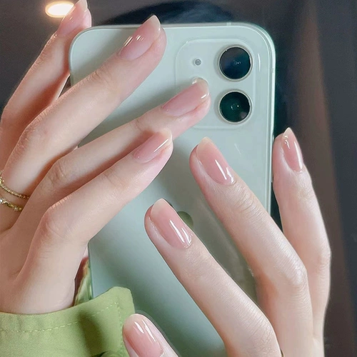 Прозрачный нюдовый лак для ногтей для ногтей для маникюра, коллекция 2023, долговременный эффект