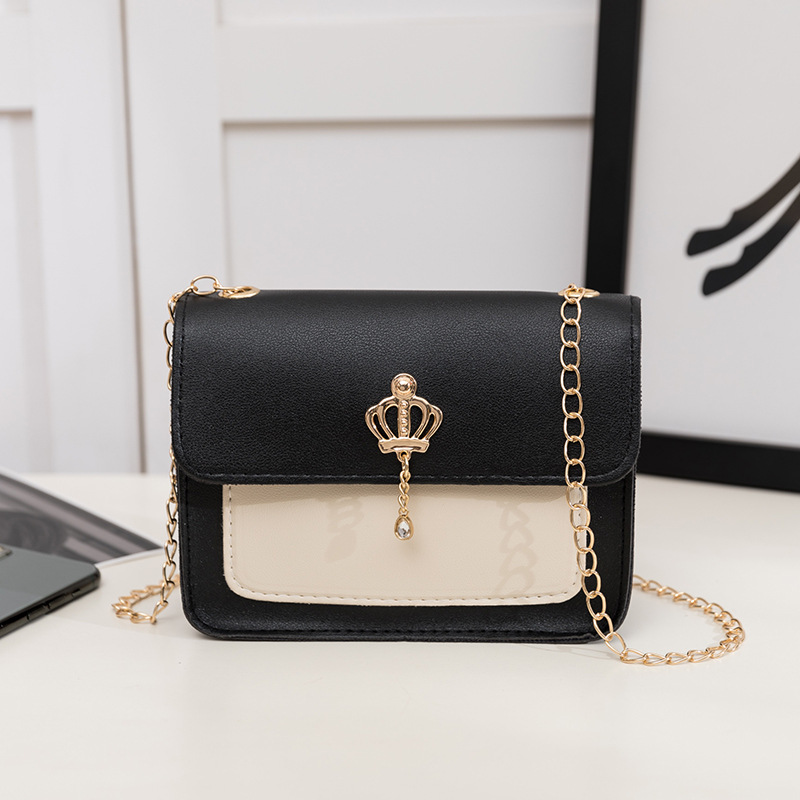 Blackins interlayer Small bag female summer new pattern The single shoulder bag Fashionable and versatile Foreign style ma'am chain Messenger Small square bag