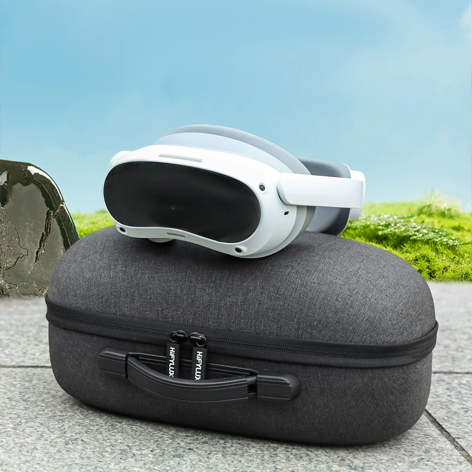 Organizer bag charging, lens, glasses, handle, protective case, accessories