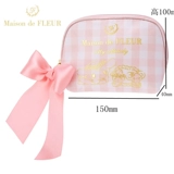 Мультяшный пенал с бантиком, помада с молнией, универсальная сумка-органайзер, бумажник