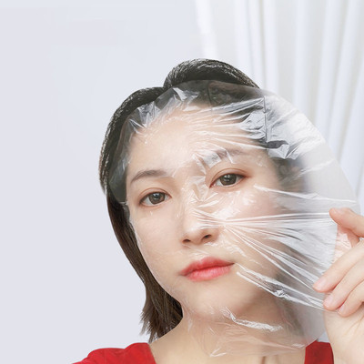 美容院一次性保鲜膜美容面膜贴塑料透明超薄锁水贴面部脸部面膜纸