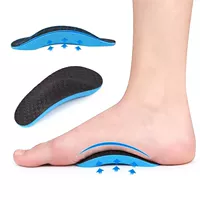 EVA Flat Feet Arch Support Orthopedic Insoles Pads for Shoes