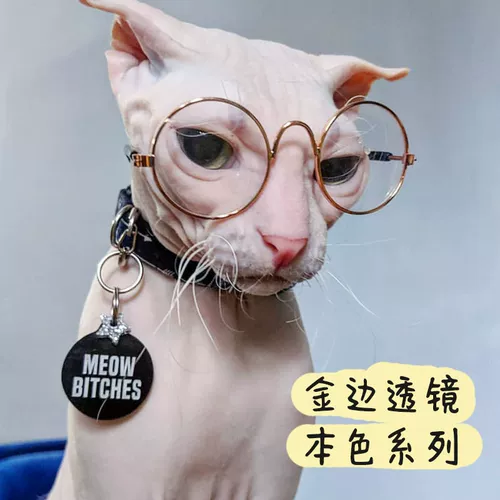 Забавные солнцезащитные очки, брендовая хлопковая кукла, аксессуар, кот, домашний питомец, наряжаться