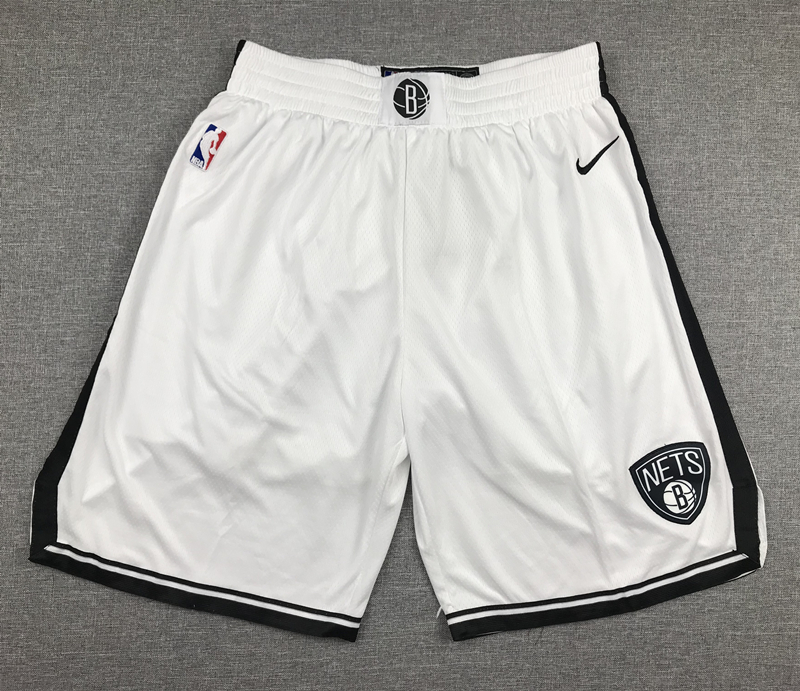Net White Pants21 years basket net Clippers Thunder Miami Heat Tripartite joint name New season City Edition Award Edition Embroidery Basketball pants shorts