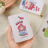 Картхолдер, милая универсальная сумка через плечо для водительских прав, брендовый мультяшный вместительный и большой кошелек