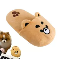 Shoe Dog Toy Squeaky Dog Toys Slipper Shaped Sound Toy Wear