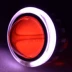 Kawasaki ZX-6R ống kính thiên thần xenon đèn mắt quỷ mắt cá lắp ráp đèn pha đôi - Đèn HID xe máy
