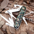 Swiss Sergeant Knife Saber Original 91MM Ngụy trang Hunter 1.3713.94 Dao gấp đa chức năng cầm tay dụng cụ đa năng Victorinox Swiss Army Knife
