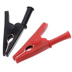 поликарбонат 2pcs alligator test clip crocodile