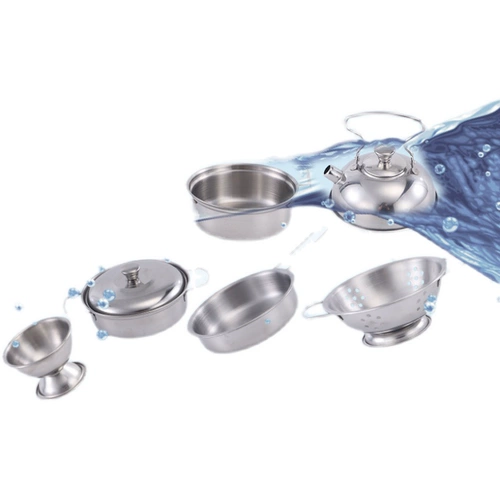 Маленький поварской набор, комплект, кухня, кухонная утварь, семейная посуда, детская игра с едой