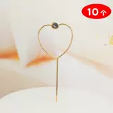 Fairy Love Stick Игрушка Дети украшение торта свеча добавление светящихся звезд рождения с атмосферой шелковой палочкой