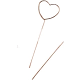 Fairy Love Stick Игрушка Дети украшение торта свеча добавление светящихся звезд рождения с атмосферой шелковой палочкой