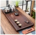 Khay trà hoàn toàn tự động, ấm đun nước, bộ trà tích hợp, phòng khách nhà gỗ nguyên khối sang trọng nhẹ nhàng, bộ trà Kung Fu lớn đơn giản