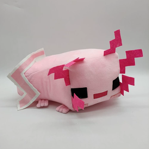Axolotl Plush Toy Doll Подарки на Хэллоуин Молния 蝾螈 Окружающие куклы