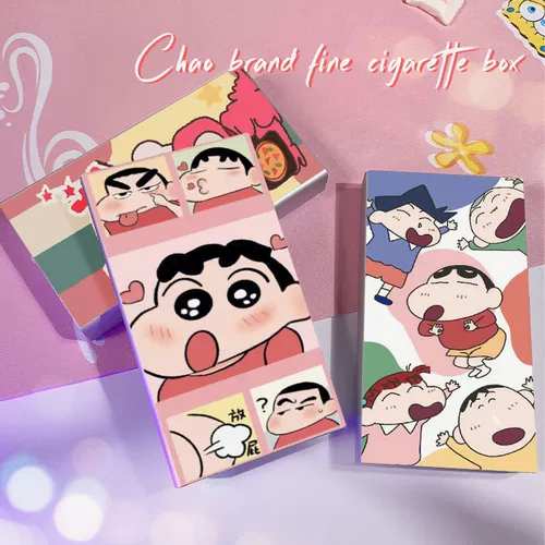 Женская прекрасная сигаретная коробка портативных сигаретных магазинов имеет 13 видов цветов, портативная карандаша для сигарет, маленький новый милый слайд, высокая стоимость лица, толстый, толстый, аккуратный дымовой артефакт