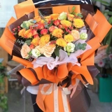 Huting Flower Package Material материал с двойной двухпользованной бумажной бумажной водонепроницаем