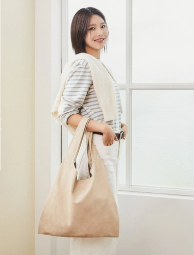 Корейская подлинная сумка 1081616 Случайная универсальная большая сумка для плеча с большой мощностью