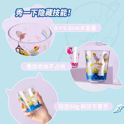 Miniso, ополаскиватель для рта, клубника, маленькая ударопрочная пластиковая зубная щетка, увеличенная толщина